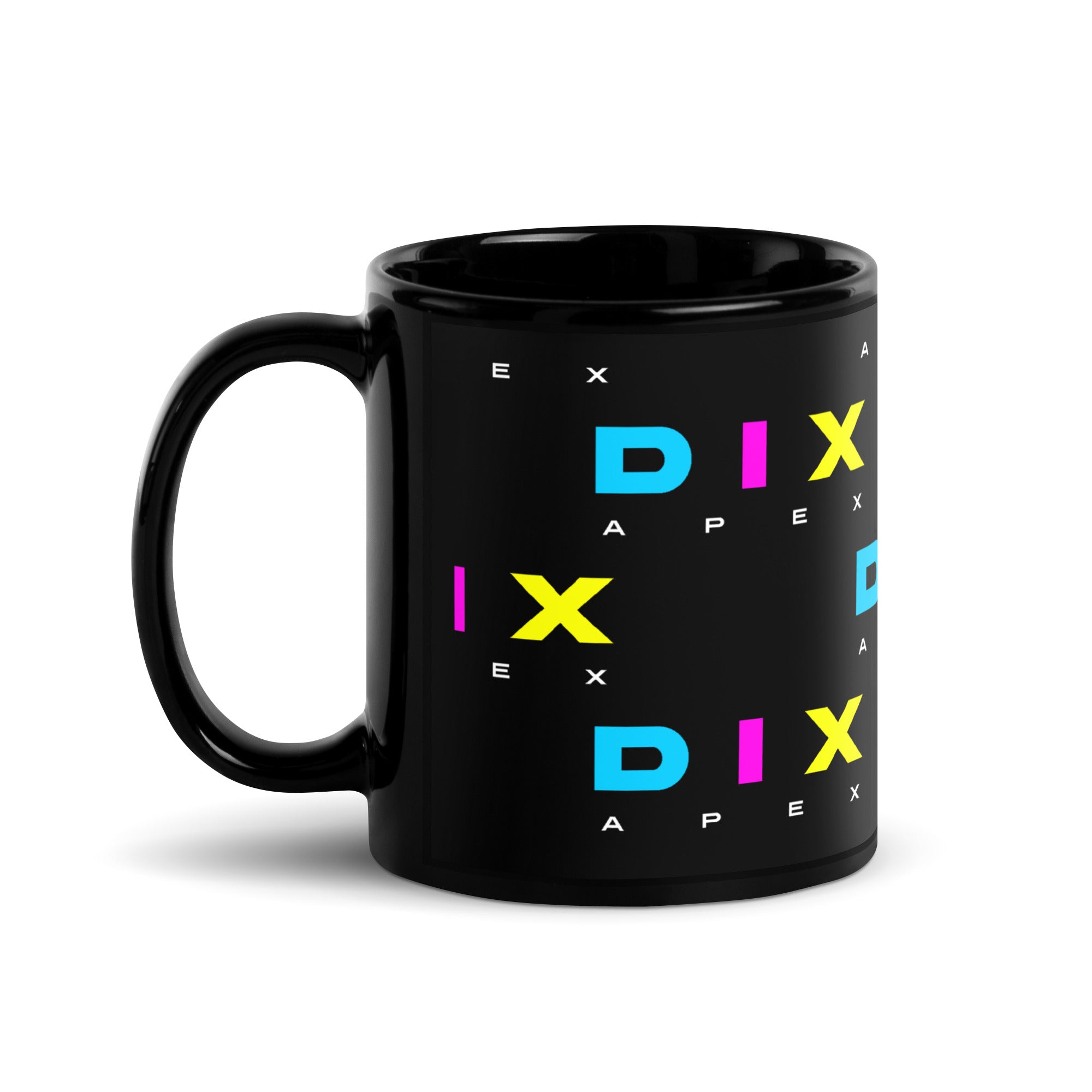 Mug noir DIX